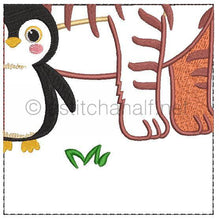 Load image into Gallery viewer, Jungle Babies Full Size Quilt and Game
