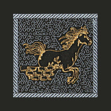 Load image into Gallery viewer, Trapunto Thoroughbred
