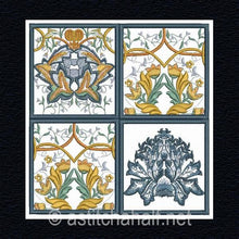 Load image into Gallery viewer, Jacobean Botanical Bliss Totebag
