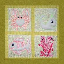 Load image into Gallery viewer, Trapunto Little Ocean Eyes Combo
