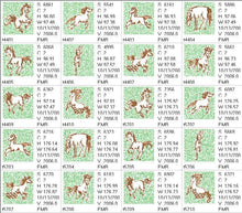 Load image into Gallery viewer, Trapunto Thoroughbred
