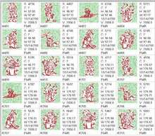 Load image into Gallery viewer, Oriental Ducks Trapunto
