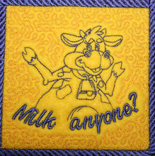 Load image into Gallery viewer, Cow Crazy Trapunto 2
