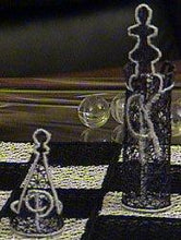 Load image into Gallery viewer, Freestanding Lace Chess
