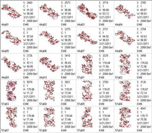 Load image into Gallery viewer, Glimpse of Spring Redwork Combo
