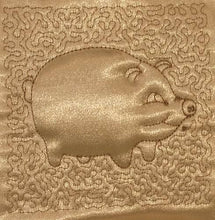 Load image into Gallery viewer, Trapunto Educational Quilt 03
