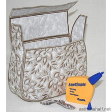 Load image into Gallery viewer, Whispers in White Clutch Purses
